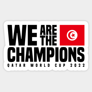 Qatar World Cup Champions 2022 - Tunisia Sticker